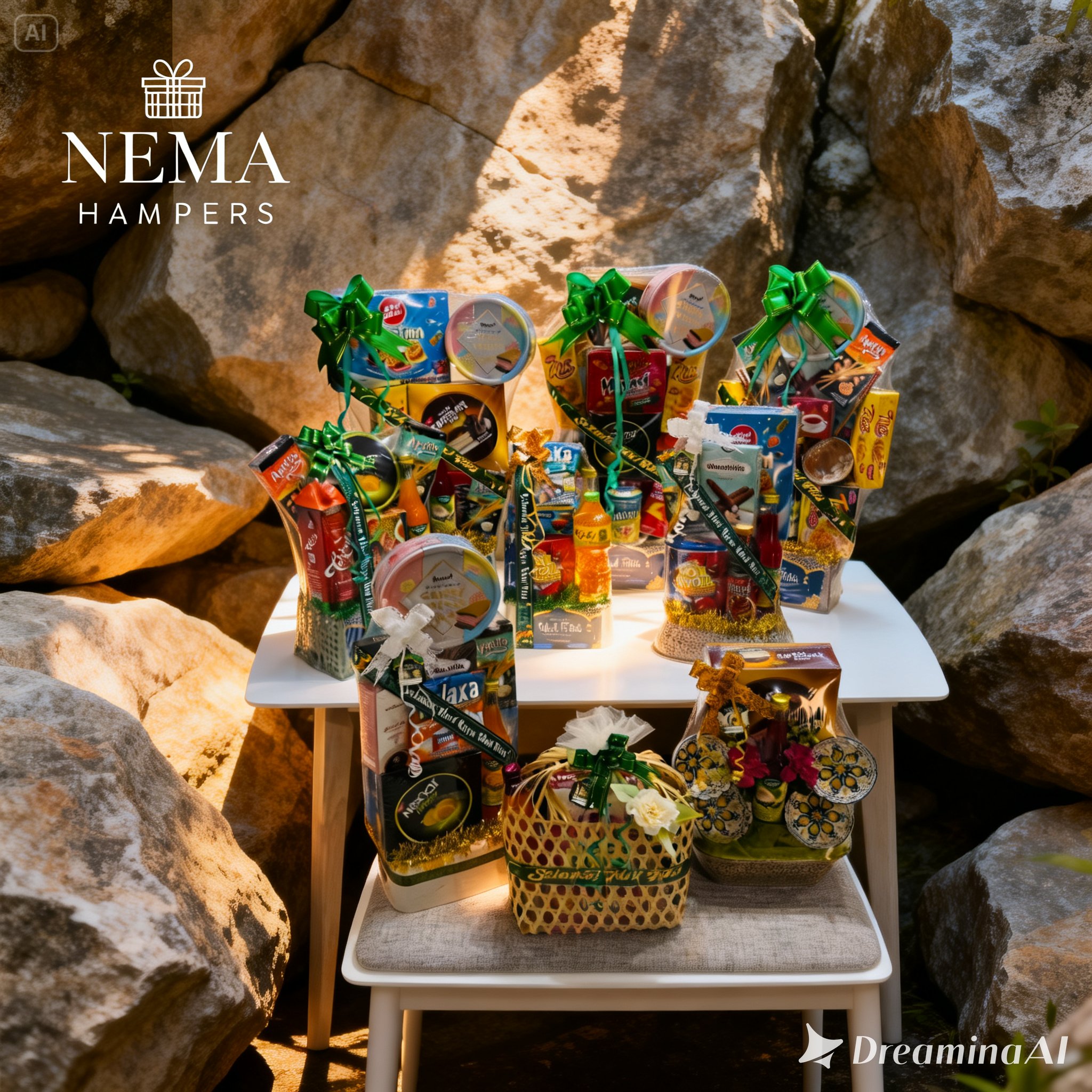 Proses pembuatan hampers berkualitas Nema Hampers